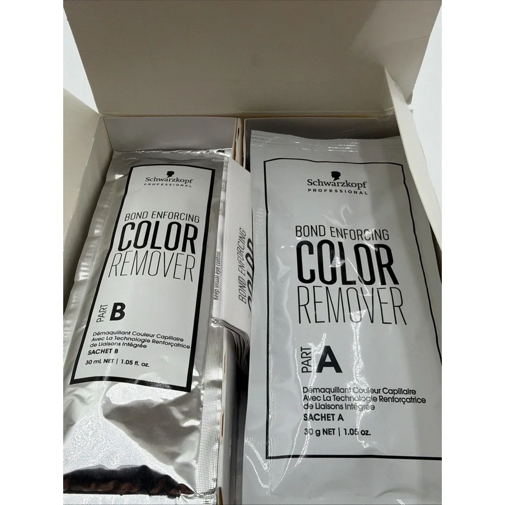 Schwarzkopf Professional Bond Enforcing Color Remover Kit 5 Applications x 1.05